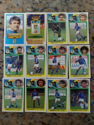 Cromos de Fútbol Real Oviedo