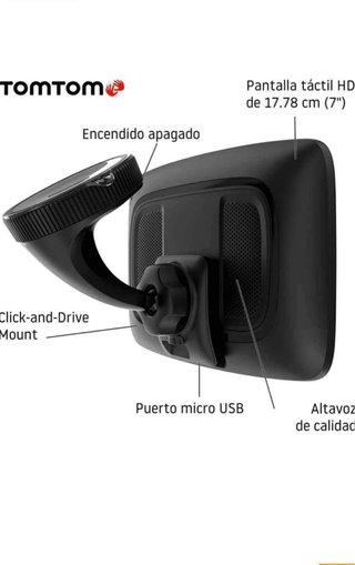 GPS TomTom con Tráfico y Alertas