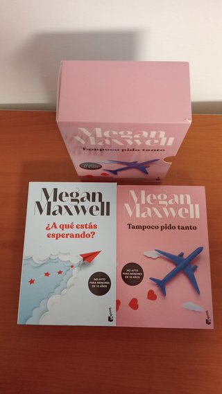 Bilogía Megan Maxwell Tampoco pido tanto estuche