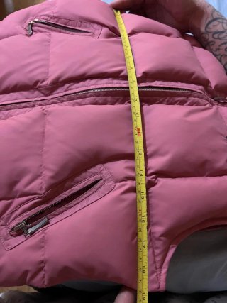 Chaleco plumífero rosa Tommy Hilfiger Talla L