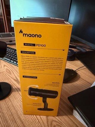 Micrófono Maono PD100 Negro
