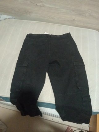 Pantalones baggy negros Talla S
