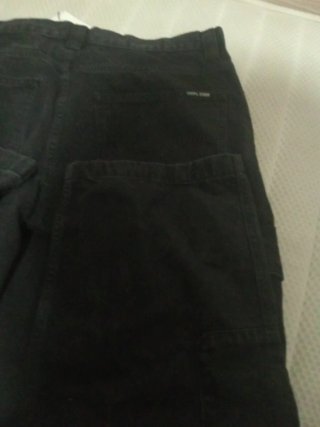 Pantalones baggy negros Talla S