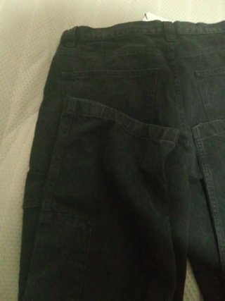 Pantalones baggy negros Talla S