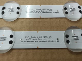 LG65UN751C0ZB, KIT 4 TIRAS LED (ref,115)
