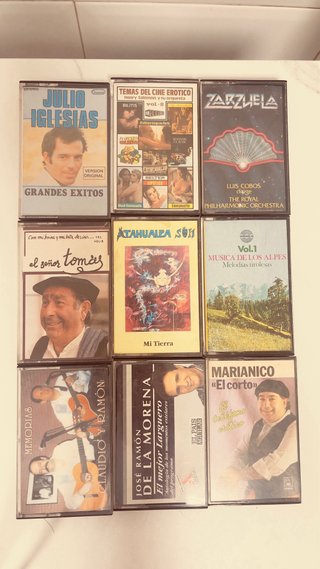 Lote 45 Cassettes Música Variada Originales