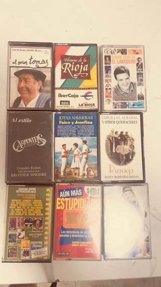 Lote 45 Cassettes Música Variada Originales
