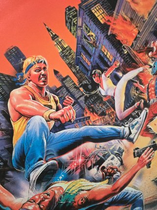 Streets of Rage Sega Megadrive Poster PVC 70x50cm