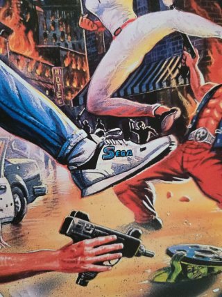 Streets of Rage Sega Megadrive Poster PVC 70x50cm
