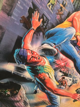 Streets of Rage Sega Megadrive Poster PVC 70x50cm
