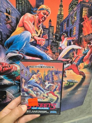 Streets of Rage Sega Megadrive Poster PVC 70x50cm