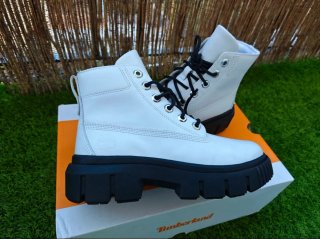 Botas Timberland Piel Talla 36 Blancas