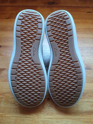 Zapatillas Clarks Nalle Lace Piel Mujer Negras