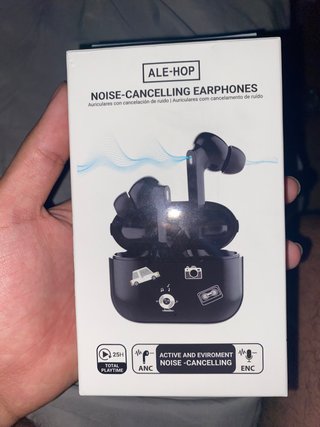 Auriculares ALE-HOP AN con cancelación de ruido