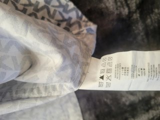 Camiseta Michael Kors M Estampada MK Gris/Blanco