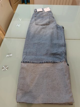 Vaqueros Pull&Bear anchos Y2K streetwear