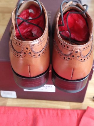 Zapatos Carmina Hombre Marrones Brogue