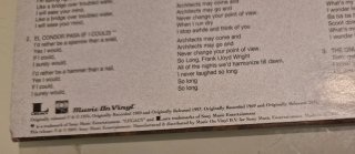 Simon & Garfunkel LP Bridge Over Troubled Water