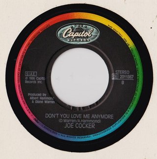 Joe Cocker Heart Of The Matter 7" 45 RPM 1976