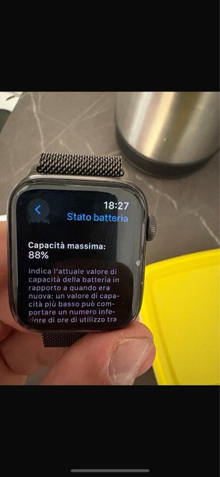 Apple Watch SE 44mm Nero/Argento