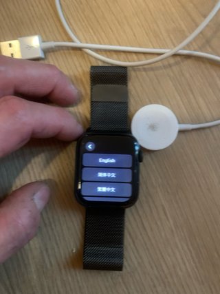 Apple Watch SE 44mm Nero/Argento
