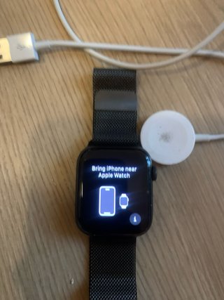 Apple Watch SE 44mm Nero/Argento