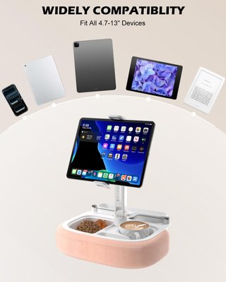 CLOUDVALLEY Soporte Tablet Almohada 360° 4.7‑13''
