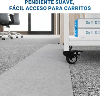 PUNCIA Canaletas suelo adhesivas 4pcs 160cm Gris