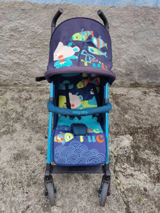 Silla de paseo Tuc Tuc peces azul