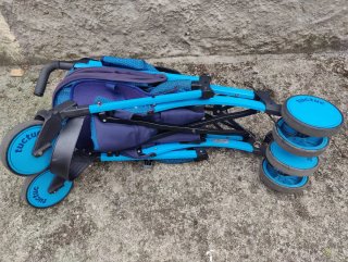 Silla de paseo Tuc Tuc peces azul