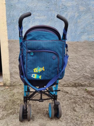 Silla de paseo Tuc Tuc peces azul