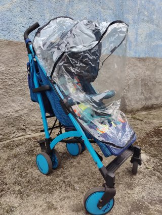 Silla de paseo Tuc Tuc peces azul