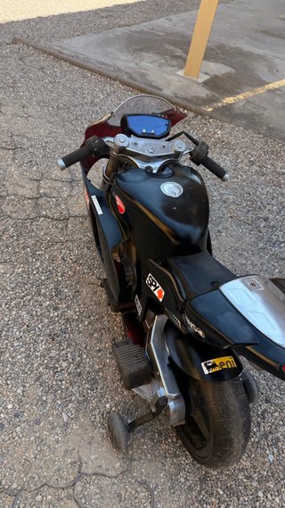 Moto Infantil Ducati Negra