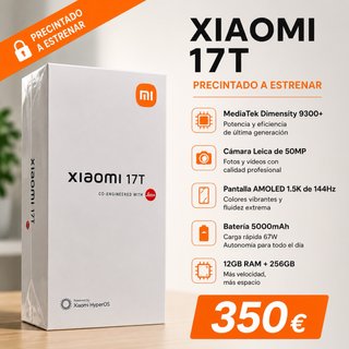 Xiaomi 17T 256GB Precintado