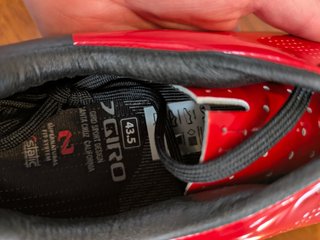 Zapatillas Giro Empire ACC Talla 43.5 Rojas