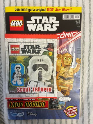 Revista-Comic Lego Star Wars. Scout Trooper