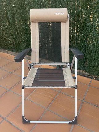 Silla de camping Quechua reclinable plegable