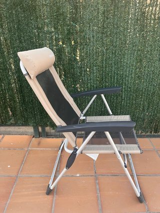 Silla de camping Quechua reclinable plegable