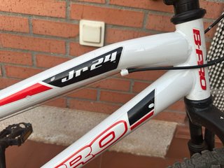 Bicicleta B-Pro 24 Jr Blanca