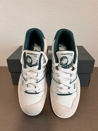 New Balance 550 Talla 38.5 Verde/Blanco