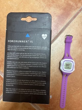 Reloj Garmin Forerunner 15 Morado