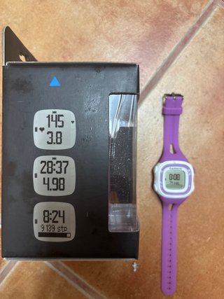 Reloj Garmin Forerunner 15 Morado
