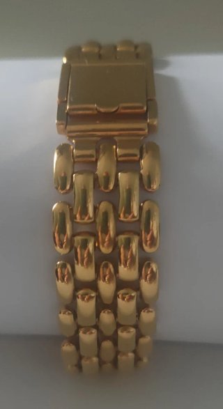 Brazalete ZRC Acero Dorado Vintage 21cm