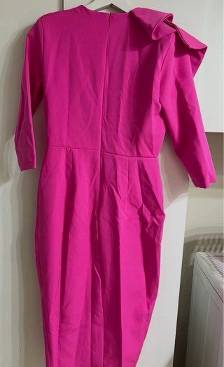 Vestido de evento rosa