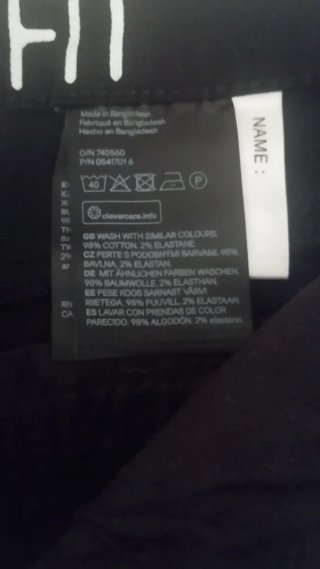 Pantaloni H&M Skinny Fit bambina