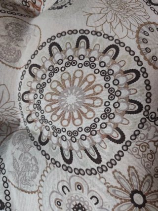 Cojines para palets beige y gris