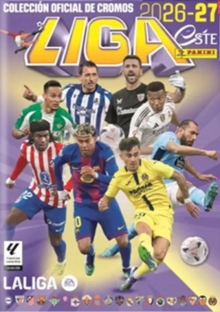 Cambio de la Colección Cromos Liga Este 2026-27 P