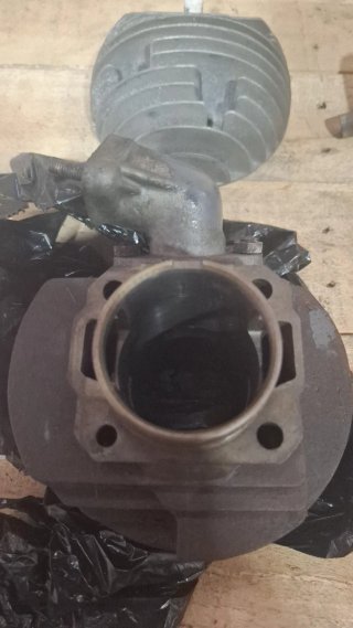 Motor Vespa PK XL 125 con pistón nuevo