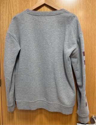 Sudadera Gris Vans Mujer