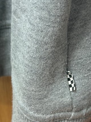 Sudadera Gris Vans Mujer